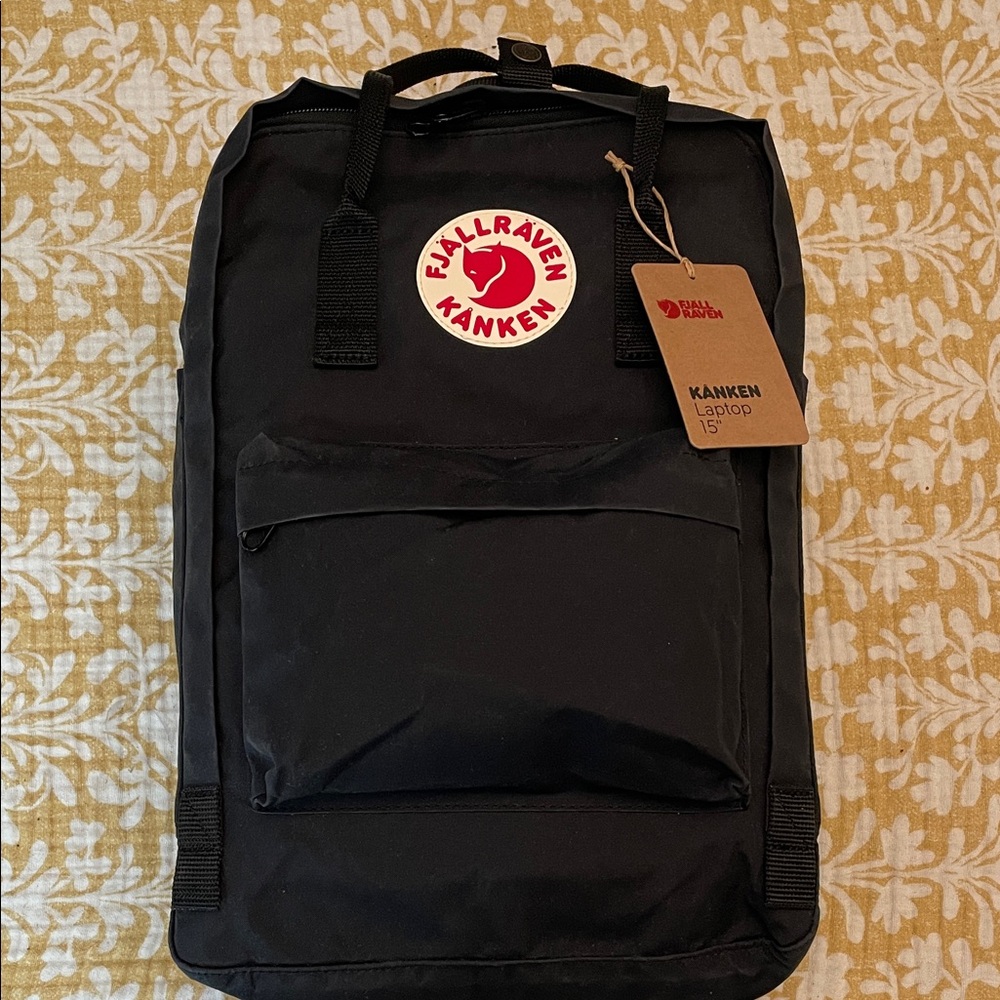 New with tags Fjallraven Kånken Laptop 15” backpack